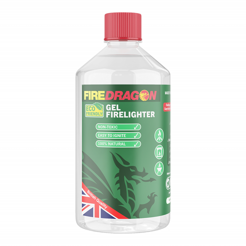FireDragon 1 Litre Gel Eco-friendly firelighter